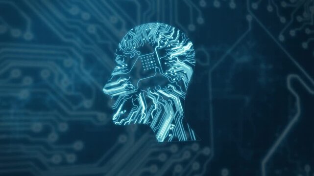 Converging neon beams activating circuits, circuit head coalescing and scanning paths lighting chip