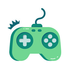 A unique design icon of gamepad  © Vectorslab