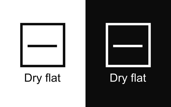  Dry flat vector icon SVG