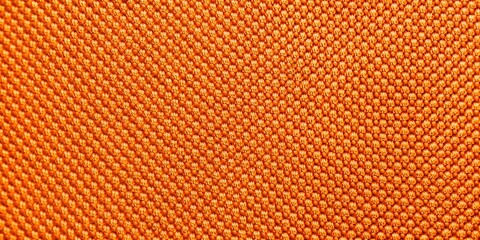 Obraz premium Orange nylon fabric seamless textile background on white