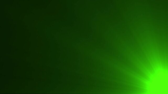 Top corner white light rays and lens flare flashes leak animation on black background, symbolizing clarity, brilliance, and pure illumination, High quality stock footage of sun rays light effects,