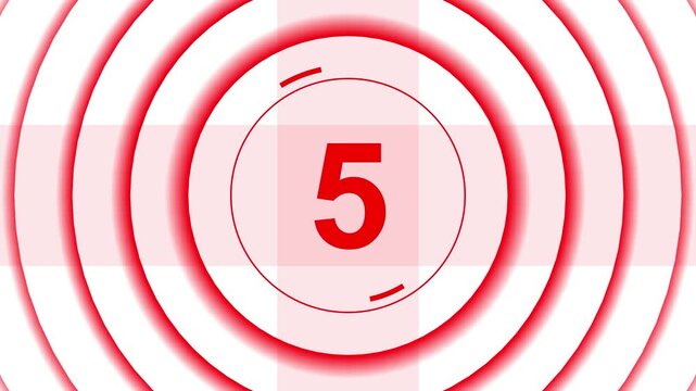 Circle countdown timer 10 seconds animation from 10 to 0 seconds, 10 Seconds countdown timer, Countdown timer, circle countdown animation for special deal Promotions with radio waves 