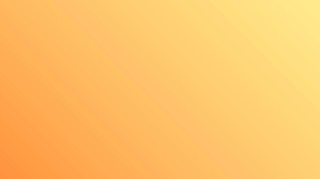Vibrant Orange Yellow Gradient Background. Smooth Warm Ombre Color Blend for Modern Design, Web, Mobile UI, Banner, Presentation, Wallpaper.