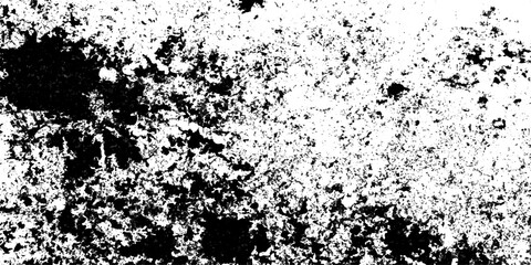 Vintage black and white abstract grunge background featuring a dark floral ornament pattern with an inky texture and decorative silhouette border © Asad Shehbaz 2.0