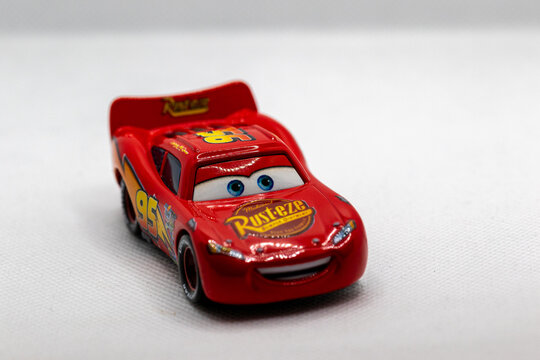 Lightning McQueen toy car