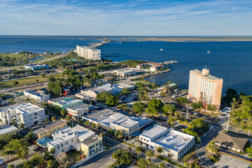 Obraz premium historic downtown Titusville, Florida