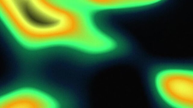 Aurora Liquid Background &ndash; Acid Green Glow