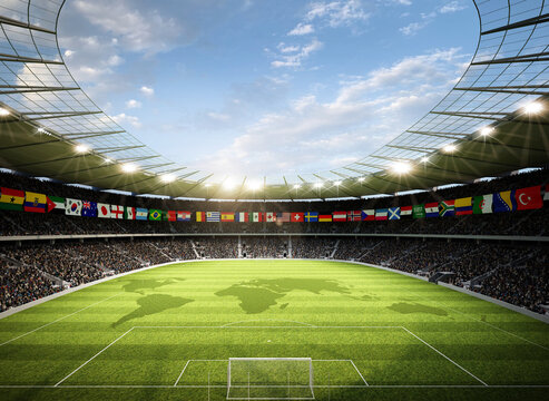 Stadion 2026 Fahnen