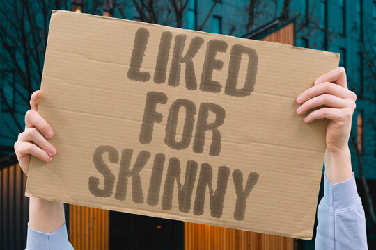 "Liked For Skinny" Engagement metrics reward visibly underweight creators disproportionately. ENGAGEMENT. METRICS. REWARD. UNDERWEIGHT. CREATORS.