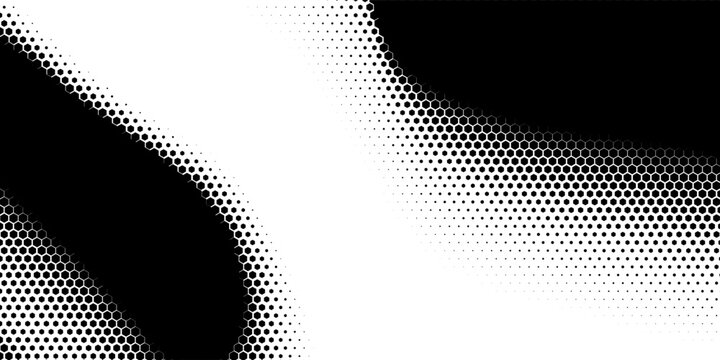 Triangular geometric pattern. Black white triangle background .