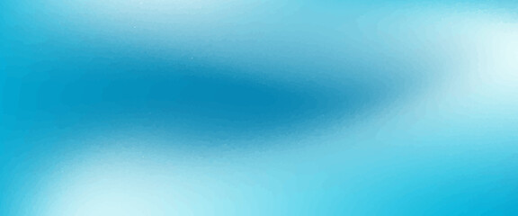 Obraz premium Light blue white color gradient background, smooth grainy texture effect, copy space