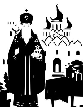 Orthodox Christian Clergy Religious Figure.