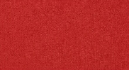 Fototapeta premium Red fabric texture featuring a high resolution close up shot of woven textile material perfect for use as a background surface or digital design project wallpaper pattern
