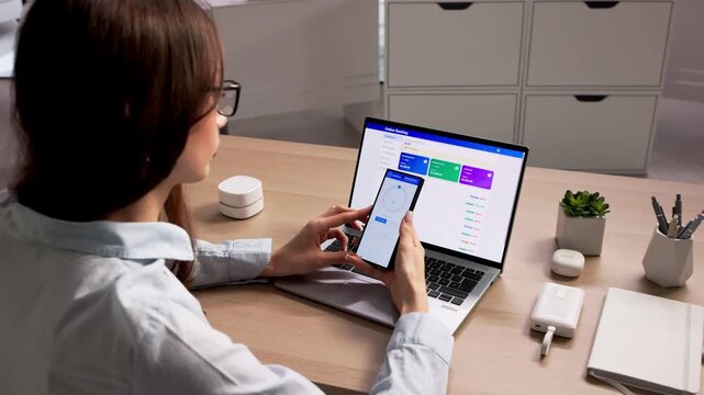 Financial Advisor Checking Client&rsquo;s Good Credit Score