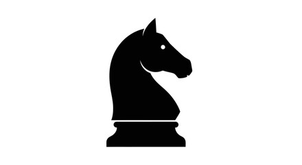 Knight chess piece stands as a symbol of strategic thinking and competitive gaming excellence for professional business environments that value tactical planning and intellectual leadership skills. © Design