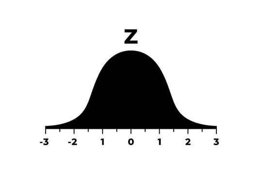 Normal Distribution Curve: A graphic illustration showing the normal distribution or bell curve, an essential concept in statistics, probability, and data analysis.