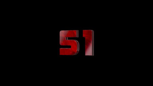 Professional Animated Text Element 51 - Motion Graphics for Video Editing