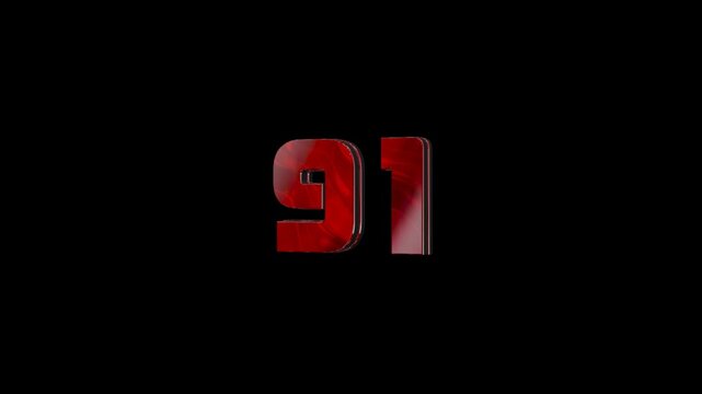 Professional Animated Text Element 91 - Motion Graphics for Video Editing