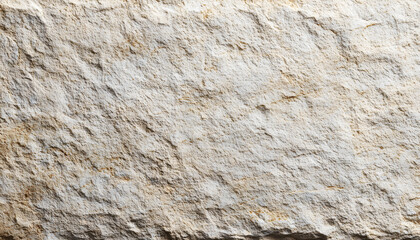 Naklejka premium Textured limestone block captured on an empty blank background with subtle highlights