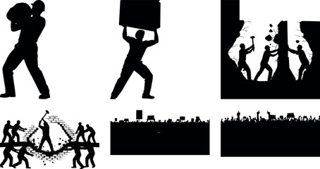 silhouettes of people © Fulmoti
