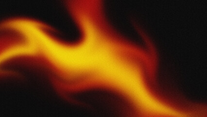 Fototapeta premium Abstract grain texture background with warm orange and red gradient 