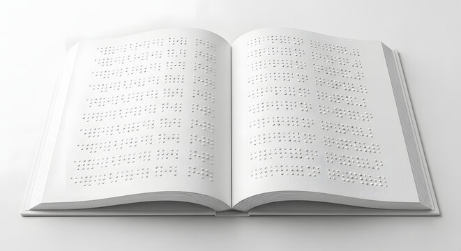 Open Braille Book