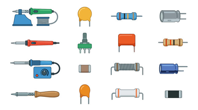 Electronic Component Symbols.