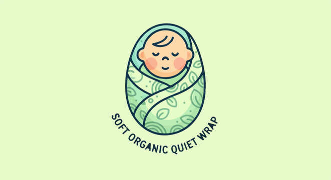 Cute matryoshka doll border on light green grid background