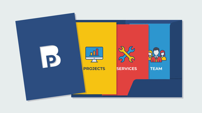 Business Portfolio Presentation Folder