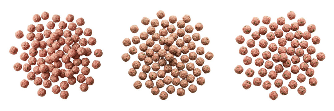 Pile of Brown Expanded Clay Pellets Isolated on Transparent Background, Hydroponic and Gardening Substrate PNG for Plant Care.
