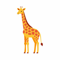Obraz premium Stylized Giraffe Illustration