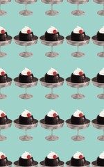 コーヒーゼリーのパターン