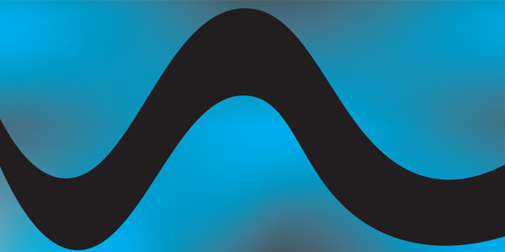 Blue border deign abstraction begrond