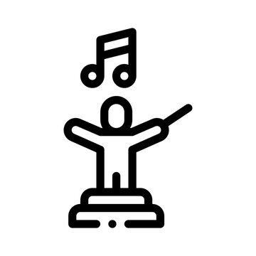 conductor line icon