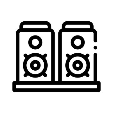 double bass line icon