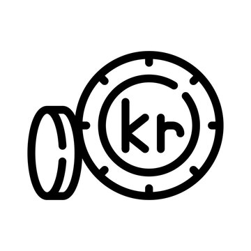 krone line icon