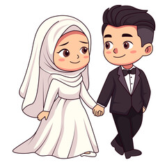 Wedding Couple Character © triplethree