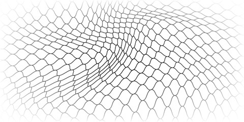 Mesh texture for fishing nets. Seamless pattern for sportswear or soccer goal, volleyball net, basketball hoop, hockey, athletics. Abstract net background for sports © Haikal