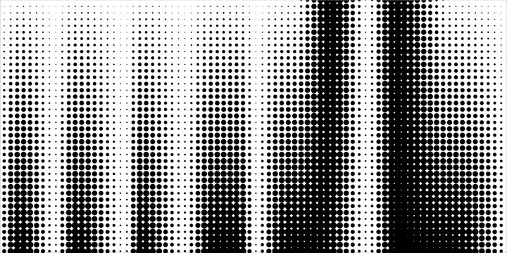 Abstract dotted halftone background. Grainy gradient texture background with dots. Noise Stipple pointillism pattern. Sand, grain, grunge stipple effect. Abstract texture, vector illustration. Modern.