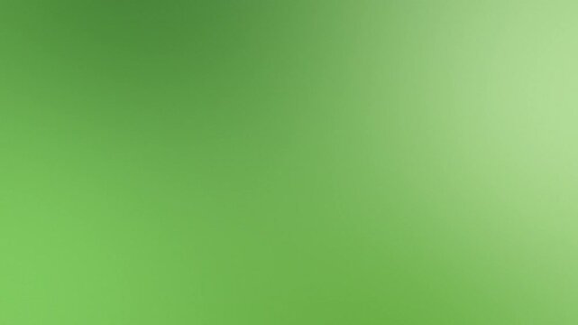 Lush Forest Green and Pale Lime Gradient Background Animation with Seamless Smooth Transitions