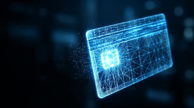 Digital envelope with glowing ai brain icon and network connections on dark blue background