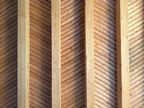 NM SF Square Vigas with Chevron Ceiling Detail 2026