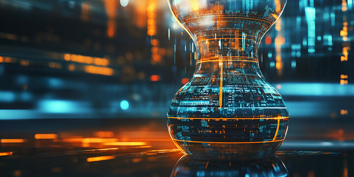 Business Innovation Timeline Powered by Automation for Digital Transformation and Enterprise Growth Visualization