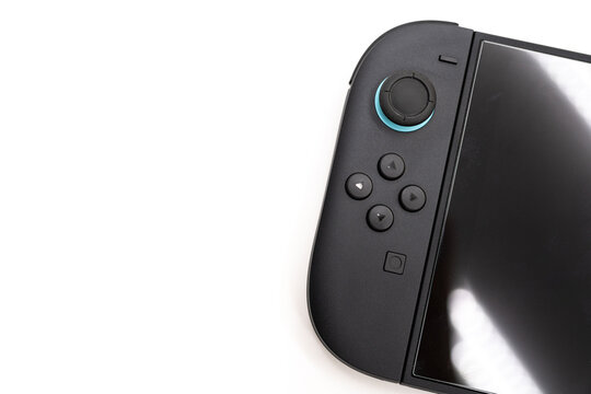 Nintendo Switch 2 next-generation handheld gaming console and Joy-Con controller.