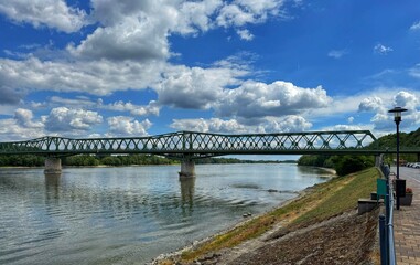 Fototapeta premium bridge over the river