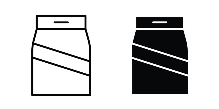 Laundry detergent elements. icon in trendy flat and stroke styleicon elements. icon in trendy flat and stroke style