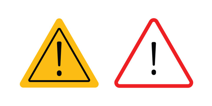 Notice icon elements. icon in trendy flat and stroke style