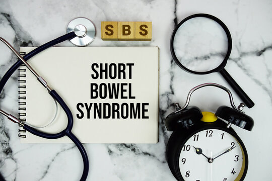 SBS Short Bowel Syndrome text of healthcare and medical concept