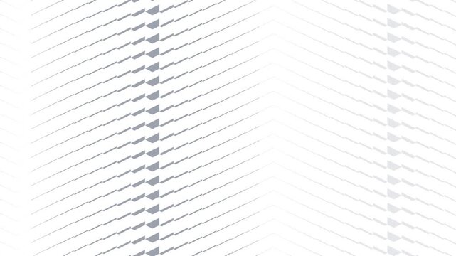 Abstract Minimalist White Background with Grey Diagonal Geometric Line Patterns for Corporate Technology Motion Graphics