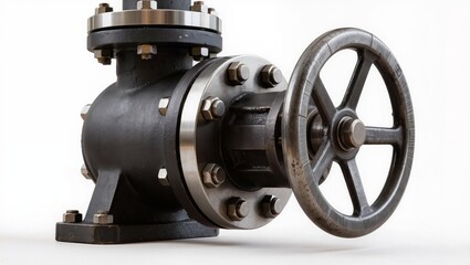 Naklejka premium Steel Industrial Valve